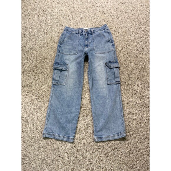 31s Buckle Vervet High-Rise Baggy Cargo Straight Leg - Picture 1 of 10